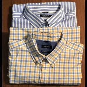 Set of 2 Nautica long sleeve shirts